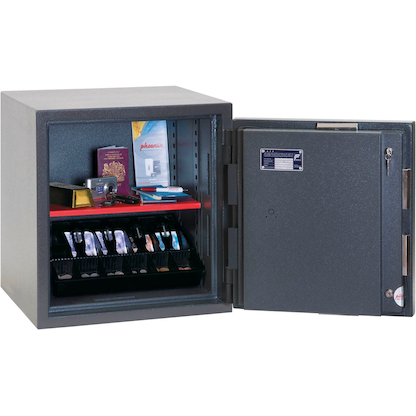 Artikelbild 5 für phoenix Tresor Mercury Sicherheitsstufe 2 nach EN 1143-1 mit Feuerschutz graphitgrau 52,0 x 50,0 x 55,0 cm, Artikelnummer 845012