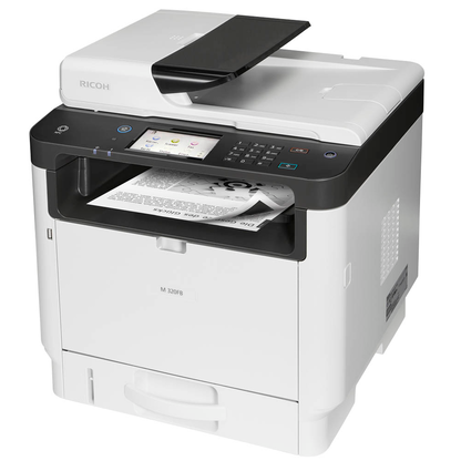Artikelbild 2 für RICOH M 320FB 4 in 1 Laser-Multifunktionsdrucker grau, Artikelnummer 759882