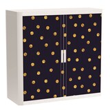 Artikelbild 1 für PAPERFLOW easyOffice Classic Chic Rollladenschrank 60068 2 Fachböden 110,0 x 41,5 x 104,0 cm, Artikelnummer 209753