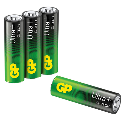 Artikelbild für 4 GP Batterie ULTRA PLUS Mignon AA 1,5 V, Artikelnummer 219471