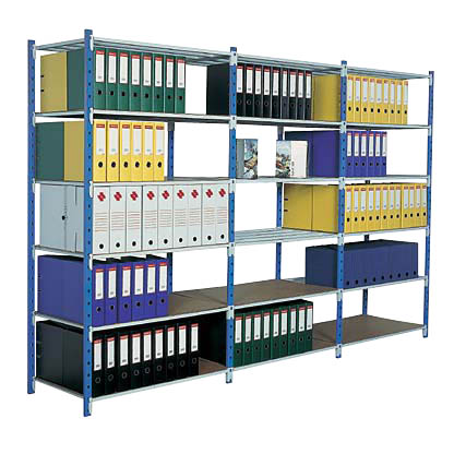 Artikelbild 3 für Manorga Anbau-Weitspannregal ZA23605NS lichtgrau 150,0 x 60,0 x 200,0 cm, Artikelnummer 533810