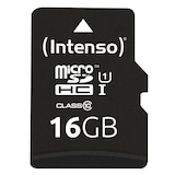 Artikelbild 1 für Intenso Speicherkarte microSDHC-Card PREMIUM 16 GB, Artikelnummer 315438