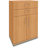 Artikelbild 1 für fm Aktenschrank Sidney, 4260267328682 buche 1 Fachboden 80,0 x 44,2 x 113,3 cm, Artikelnummer 371924