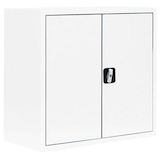 Artikelbild 1 für LÜLLMANN Metallschrank 530307 signalweiß 80,0 x 38,3 x 75,0 cm, aufgebaut, Artikelnummer 182471