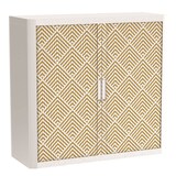 Artikelbild 1 für PAPERFLOW easyOffice Classic Chic Rollladenschrank 60100 2 Fachböden 110,0 x 41,5 x 104,0 cm, Artikelnummer 209329