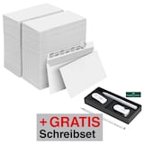 Artikelbild 1 für AKTION: office discount Briefumschläge DIN lang ohne Fenster weiß haftklebend 2x 500 St. + GRATIS FABER-CASTELL-Set 