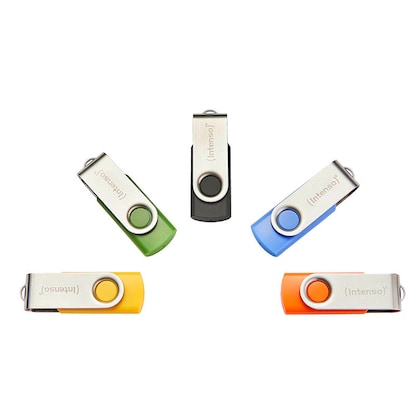 Artikelbild 3 für 10 Intenso USB-Sticks Basic Line blau, gelb, grün, orange, schwarz 8 GB, Artikelnummer 453468
