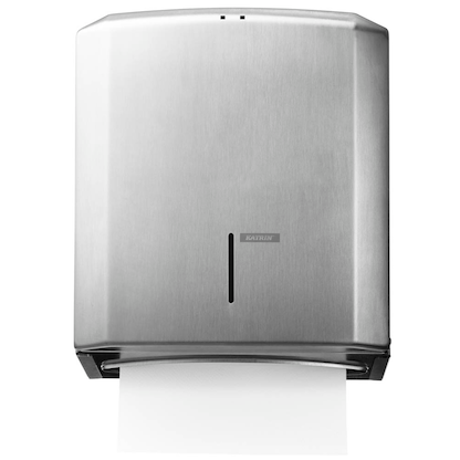 Artikelbild 3 für KATRIN Papierhandtuchspender 988366 silber Edelstahl, Artikelnummer 118836