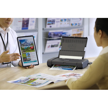 Artikelbild 5 für AKTION: Canon MAXIFY BX110 mit Akku Tintenstrahldrucker schwarz mit 30 Euro CashBack, Artikelnummer 649226