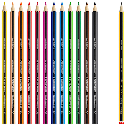 Artikelbild 3 für STAEDTLER Noris® colour 185 Buntstifte farbsortiert, 13 St., Artikelnummer 619666