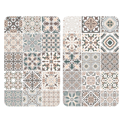 Artikelbild 13 für WENKO Herdabdeckplatten Kachel bunt, 2 St., Artikelnummer 530978