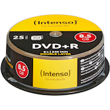 Artikelbild 1 für 25 Intenso DVD+R 8,5 GB Double Layer, Artikelnummer 504712