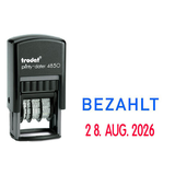 Artikelbild 1 für trodat Datumstempel mit Text 