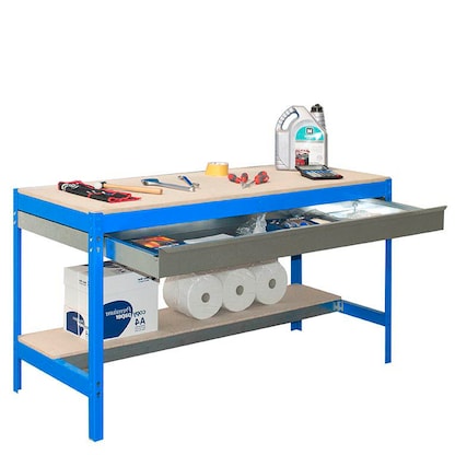 Artikelbild 4 für Simonrack Werkbank KIT SIMONWORK BT0 BOX 900 blau 1 Schublade 90,0 x 61,0 x 84,2 cm, Artikelnummer 742694