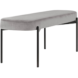 Artikelbild 1 für meet powered by PAPERFLOW Sitzbank GAIA L GBOLV.01.02 grau Stoff 118,0 cm, Artikelnummer 851901