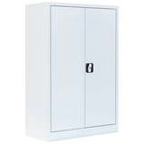 Artikelbild 1 für LÜLLMANN Metallschrank 530327 signalweiß 92,5 x 42,2 x 120,0 cm, aufgebaut, Artikelnummer 182566