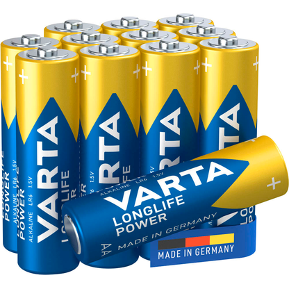 Artikelbild 4 für AKTION: 36 VARTA Batterien LONGLIFE Power Cube Mignon AA 1,5 V + GRATIS VARTA Stirnlampe Outdoor H10 Pro, Artikelnummer 675498