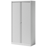 Artikelbild 1 für BISLEY Essentials Rollladenschrank verkehrsweiß 4 Fachböden 100,0 x 47,0 x 197,0 cm, Artikelnummer 452639