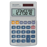 Artikelbild 1 für SHARP EL-250S Taschenrechner weiß, Artikelnummer 397897
