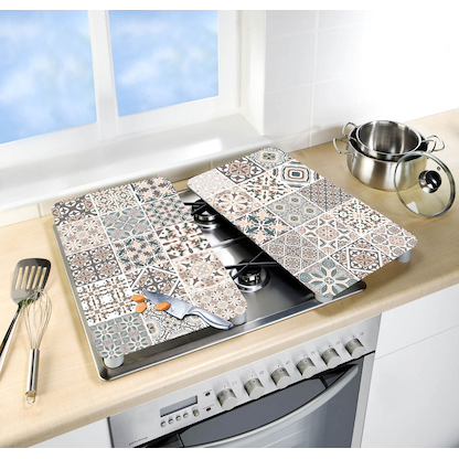 Artikelbild 2 für WENKO Herdabdeckplatten Kachel bunt, 2 St., Artikelnummer 530978