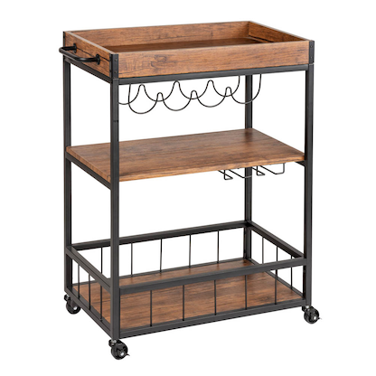 Artikelbild 21 für WENKO Etagenwagen Rustico braun 80,0 x 40,0 x 89,5 cm, Artikelnummer 810657