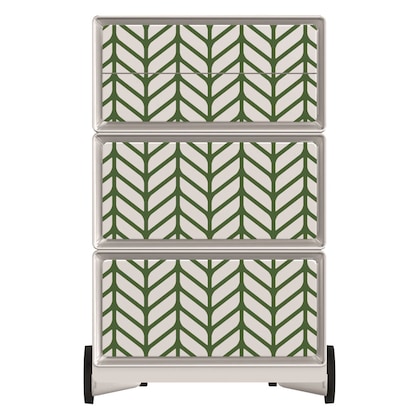 Artikelbild 3 für PAPERFLOW easyBox Tropical Rollcontainer weiß, bunt 4 Auszüge 39,0 x 43,6 x 64,2 cm, Artikelnummer 215253