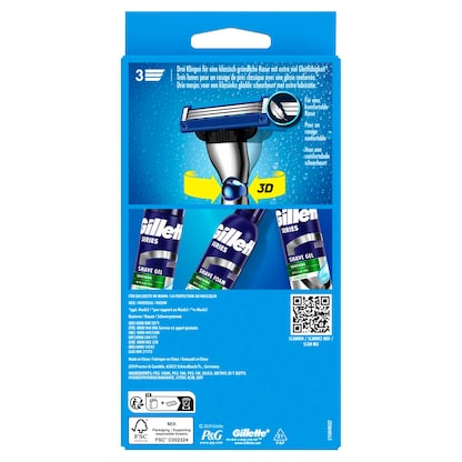 Artikelbild 3 für Gillette MACH3 TURBO Nassrasierer Herren, Artikelnummer 653609