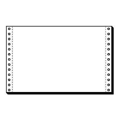 Artikelbild für SIGEL Endlospapier A4 quer 1-fach, 60 g/qm weiß 2.000 Blatt, Artikelnummer 350454
