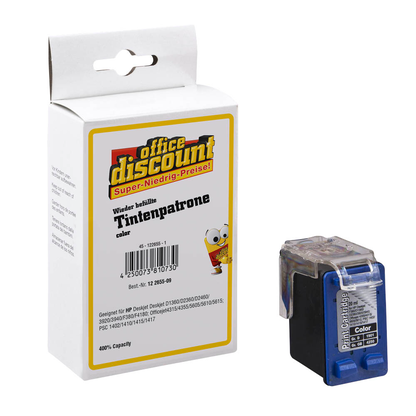 Artikelbild 3 für office discount color Druckerpatrone kompatibel zu HP 22 (C9352AE), Artikelnummer 122655