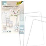 Artikelbild 1 für folia Transparentpapier 115 g/qm, 10 Blatt, Artikelnummer 156260