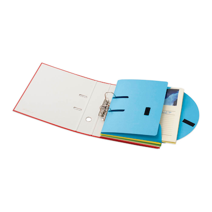 Artikelbild 8 für ELCO Ösenhefter Ordo Collecto Karton farbsortiert DIN A4 überbreit, 10 St., Artikelnummer 390973