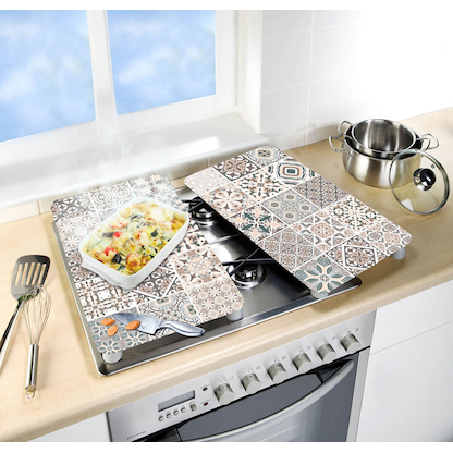 Artikelbild 3 für WENKO Herdabdeckplatten Kachel bunt, 2 St., Artikelnummer 530978