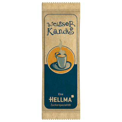 Artikelbild 3 für HELLMA Weißer Kandis Zuckersticks, 80x 6,0 g, Artikelnummer 106027