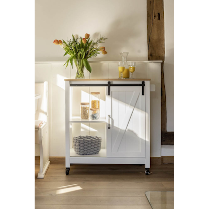 Artikelbild 7 für WENKO Servierwagen weiß 80,0 x 40,0 x 88,5 cm, Artikelnummer 810784