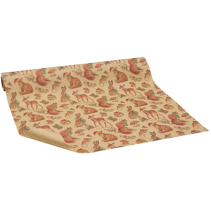 Artikelbild 21 für JUNG SCHÖNER VERPACKEN Geschenkpapier Vintage Waldtiere mehrfarbig, 20,0 m, Artikelnummer 903092
