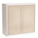 Artikelbild 1 für PAPERFLOW easyOffice Classic Chic Rollladenschrank 62400 2 Fachböden 110,0 x 41,5 x 104,0 cm, Artikelnummer 209847