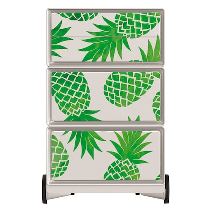 Artikelbild 3 für PAPERFLOW easyBox Tropical Rollcontainer weiß, bunt 4 Auszüge 39,0 x 43,6 x 64,2 cm, Artikelnummer 215248