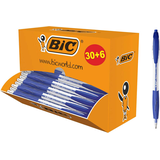 Artikelbild 1 für BIC Kugelschreiber ATLANTIS Classic blau/transparent, Schreibfarbe: blau, 36 St., Artikelnummer 812154