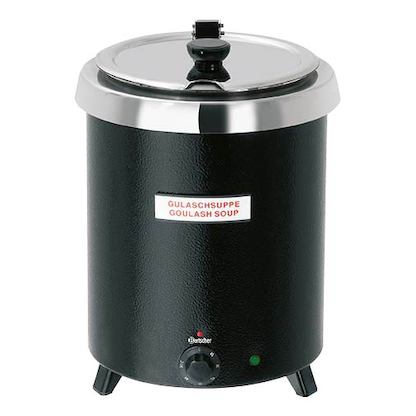 Artikelbild 3 für Bartscher Warmhaltetopf Suppentopf Club schwarz 8,5 l 400 W, Artikelnummer 425296