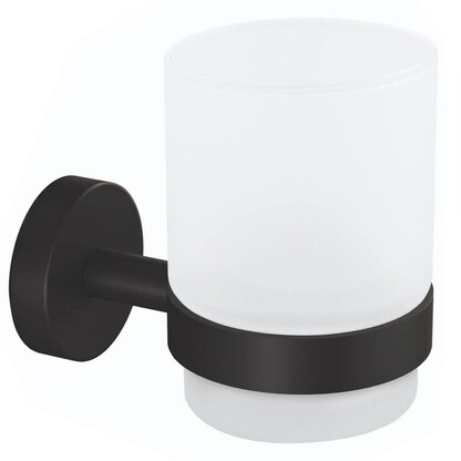 Artikelbild 2 für tesa Zahnputzbecherhalter MOON schwarz, weiß, Artikelnummer 554768