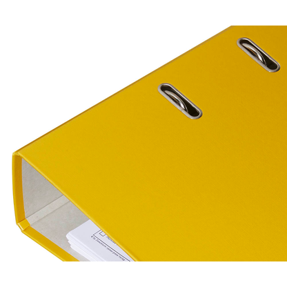 Artikelbild 3 für office discount Ordner gelb Kunststoff 7,5 cm DIN A4, Artikelnummer 415034