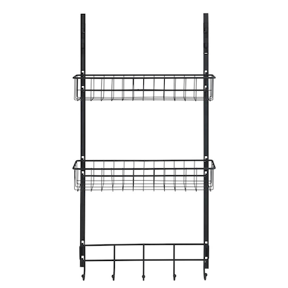 Artikelbild 2 für WENKO Türregal schwarz 39,0 x 10,0 x 75,0 cm, Artikelnummer 531527