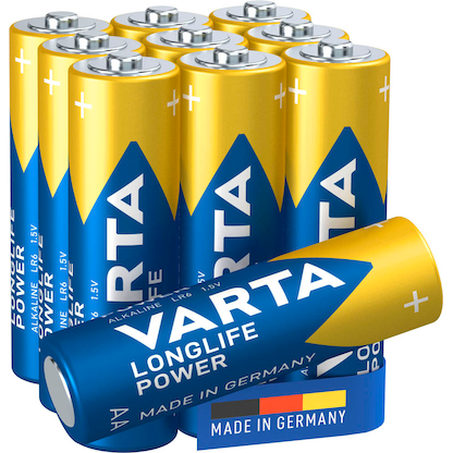 Artikelbild für 10 VARTA Batterien LONGLIFE Power Mignon AA 1,5 V, Artikelnummer 404267