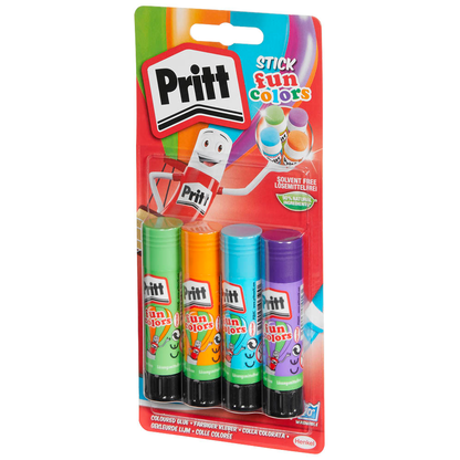 Artikelbild 8 für 4 Pritt fun colors Klebestifte 10,0 g, Artikelnummer 455037