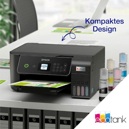 Artikelbild 5 für AKTION: EPSON EcoTank ET-2870 3 in 1 Tintenstrahl-Multifunktionsdrucker schwarz mit 30 Euro CashBack, Artikelnummer 241717