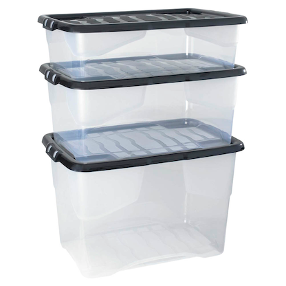 Artikelbild 2 für cep Curve Aufbewahrungsbox 65,0 l glasklar 39,7 x 60,0 x 37,8 cm, Artikelnummer 389506