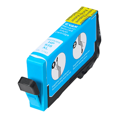 Artikelbild 3 für office discount cyan Druckerpatrone kompatibel zu HP 935XL (C2P24AE), Artikelnummer 550693