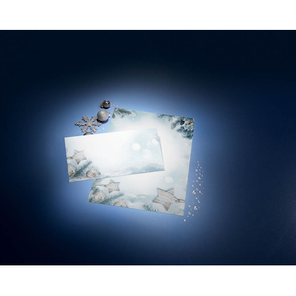 Artikelbild 4 für SIGEL Weihnachtsbriefpapier Snow Star Motiv DIN A4 90 g/qm 25 Blatt, Artikelnummer 187532
