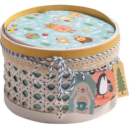 Artikelbild 4 für folia Motivblock Winterzauber farbsortiert 270 g/qm 1 Block, Artikelnummer 272852