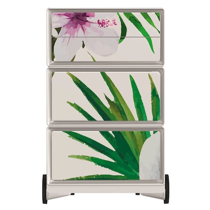 Artikelbild 3 für PAPERFLOW easyBox Tropical Rollcontainer weiß, bunt 4 Auszüge 39,0 x 43,6 x 64,2 cm, Artikelnummer 215359